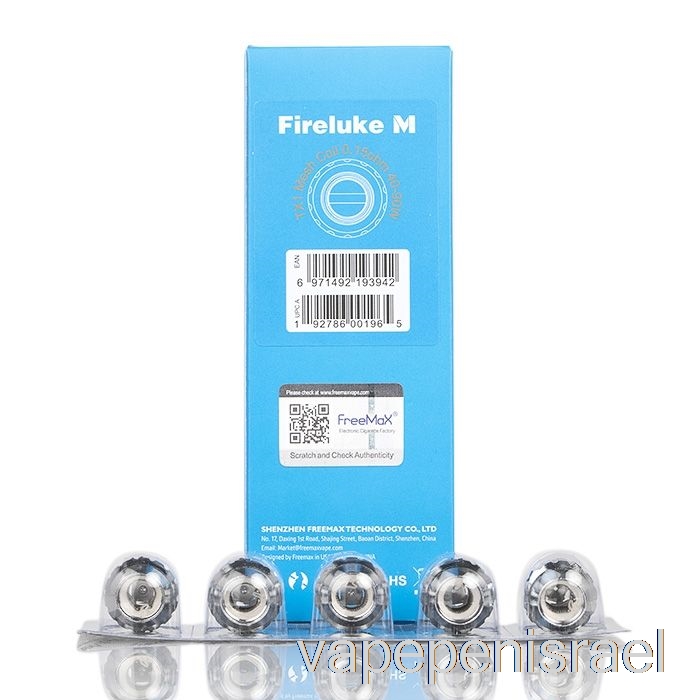 חד פעמי Vape Israel Freemax Fireluke M/tx סלילי החלפת רשת 0.15ohm Tx1 סלילי רשת Kanthal